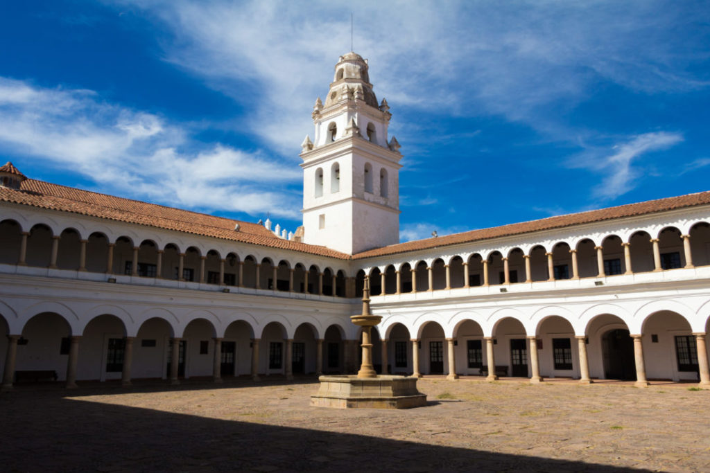 La Casa de la Libertad, à Sucre, où a été signé la déclaration d'indépendance en 1825