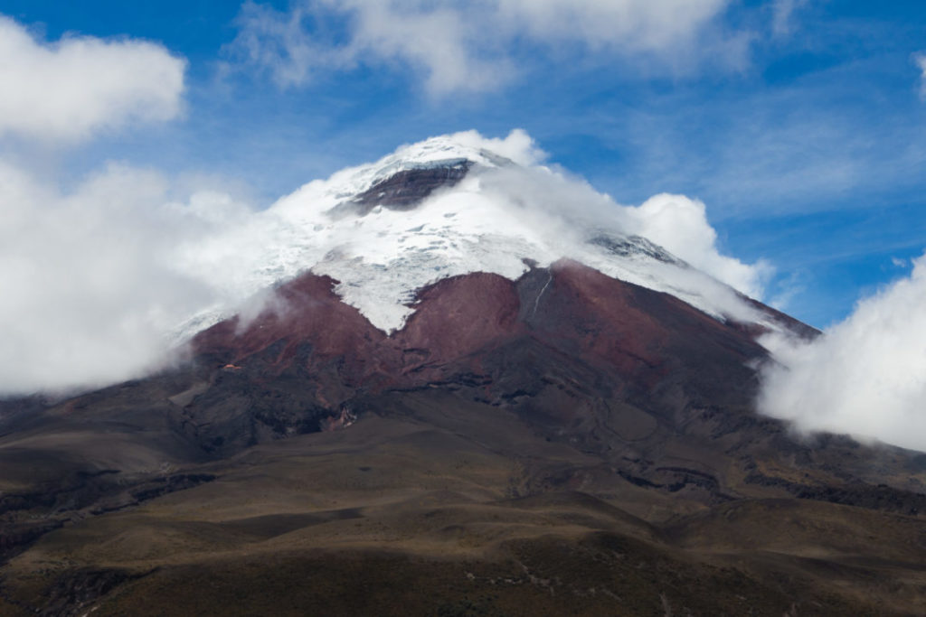 Parc national Cotopaxi - Volcan dans les nuages