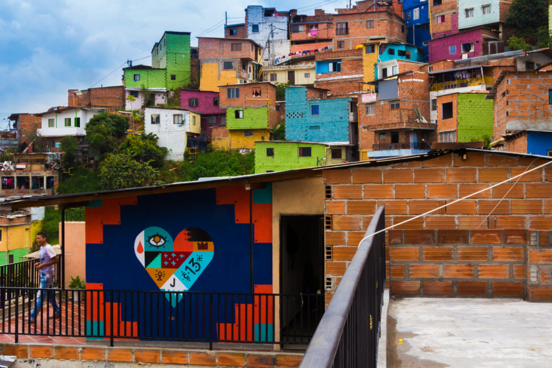 Medellin - Comuna 13 Maisons
