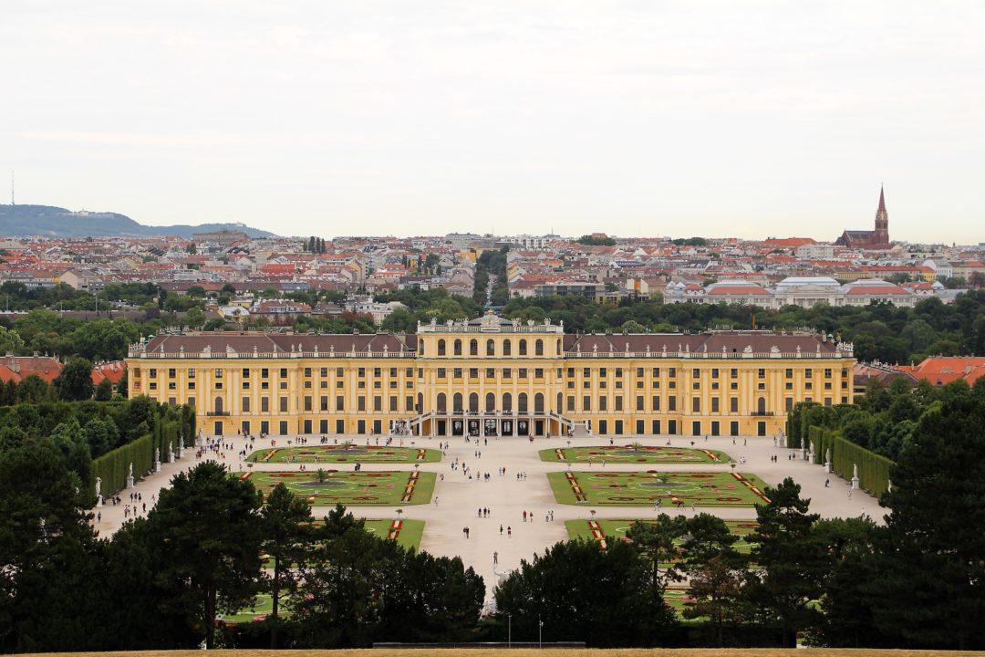 Le château de Schönbrunn, à Vienne, en Autriche