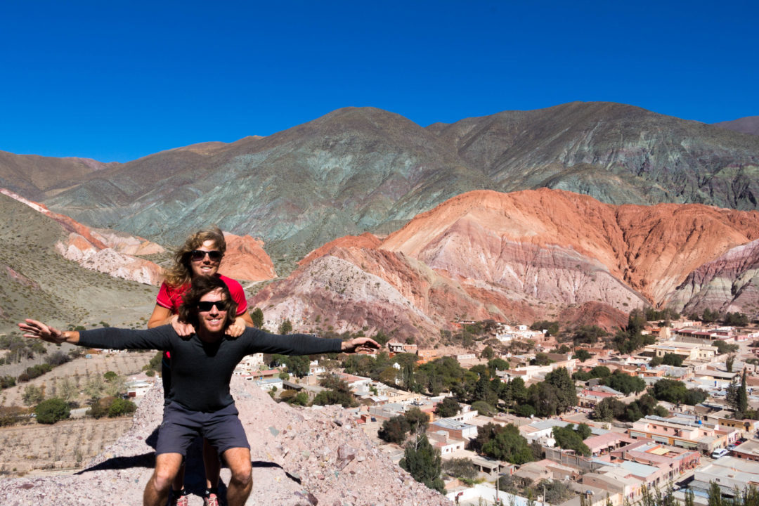 La montagne aux 7 couleurs, à Purmamarca, Argentine
