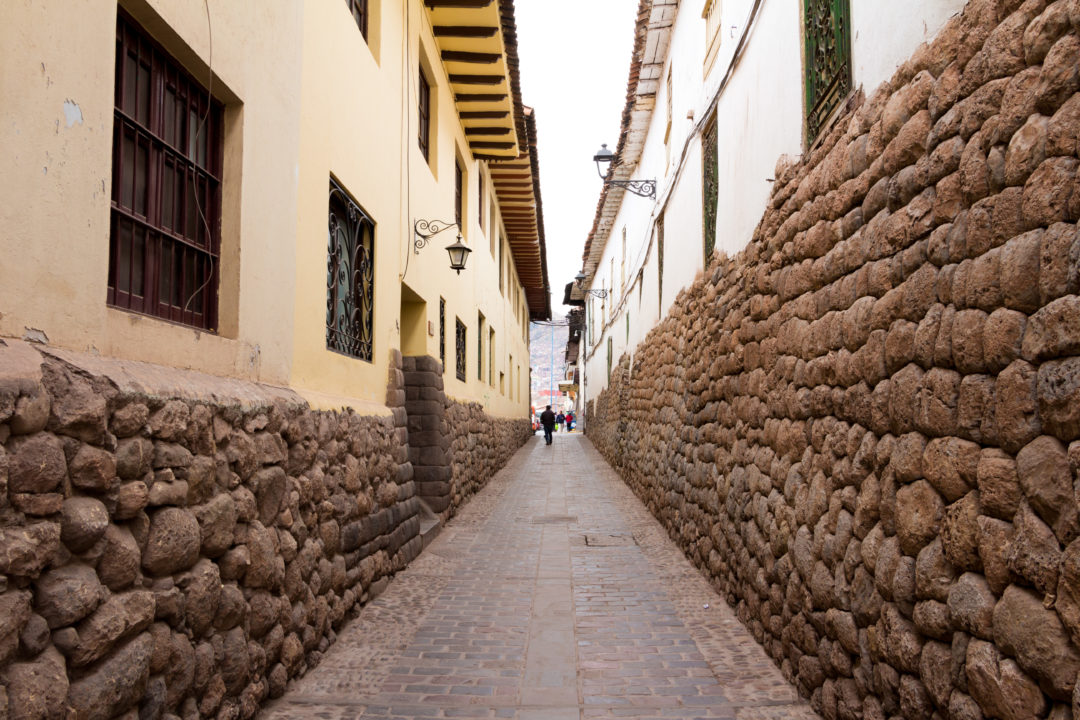 Une ruelle, à Cusco