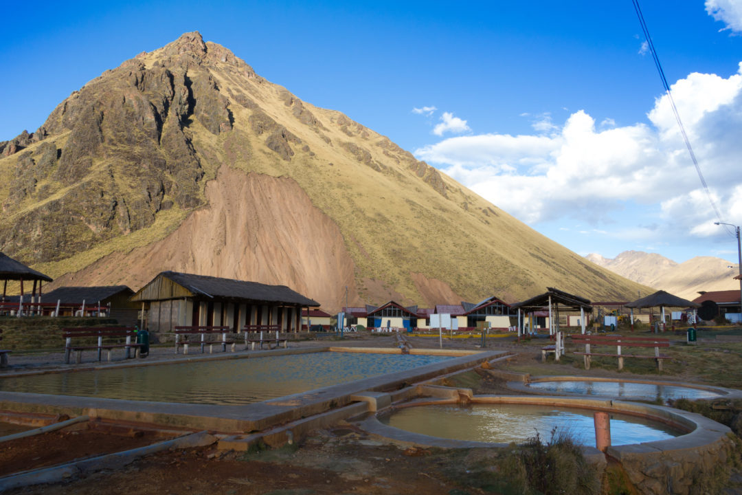 Les thermes d'Aguas Calientes, entre Juliaca et Cusco