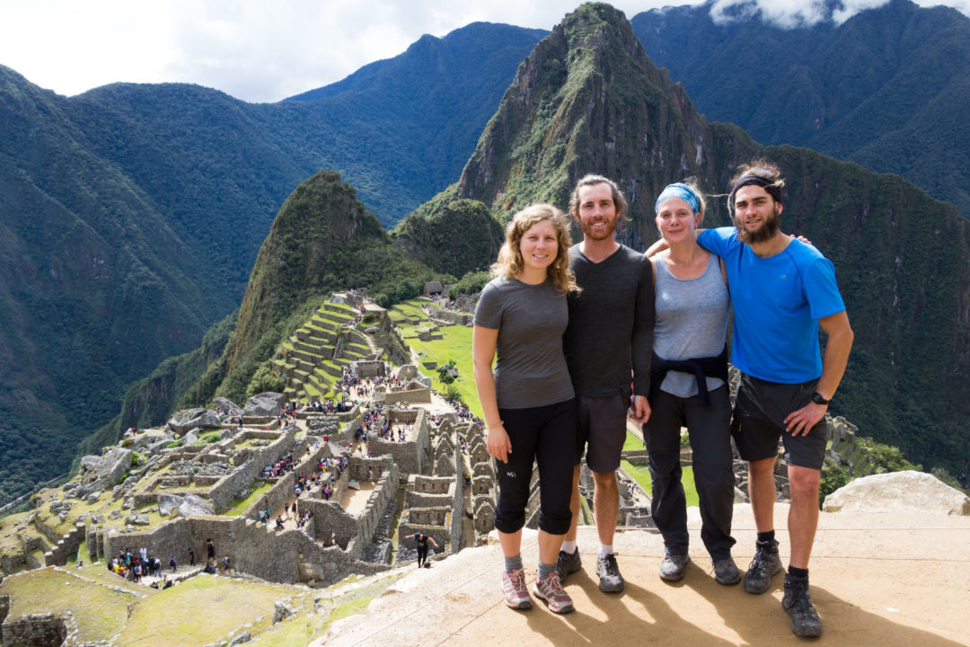 Machu Picchu - Hugo, Alix, Simon et Pauline