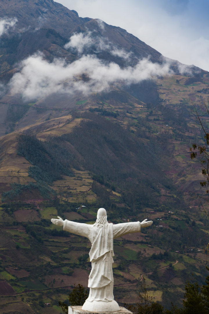 Entre Cusco et Abancay - Cristo dans la montagne