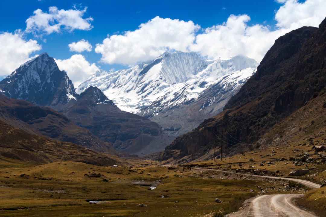 Cordillera Huayhuash - Arrivée à la route du col
