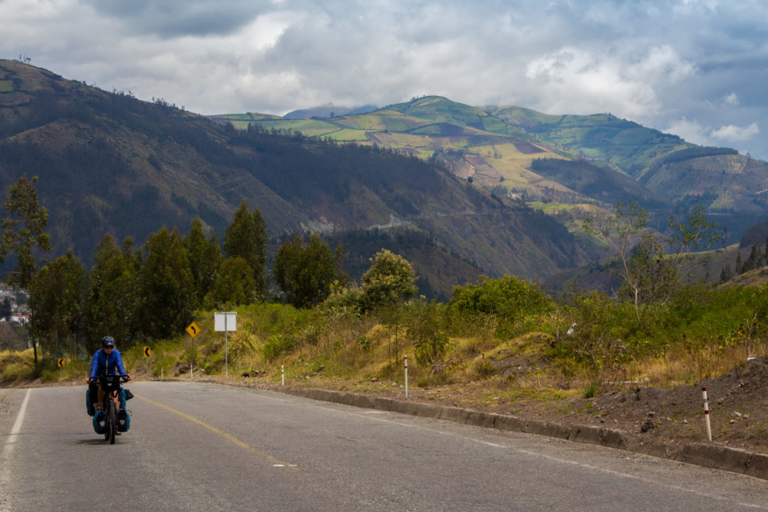 Entre Riobamba et Baños - Pauline
