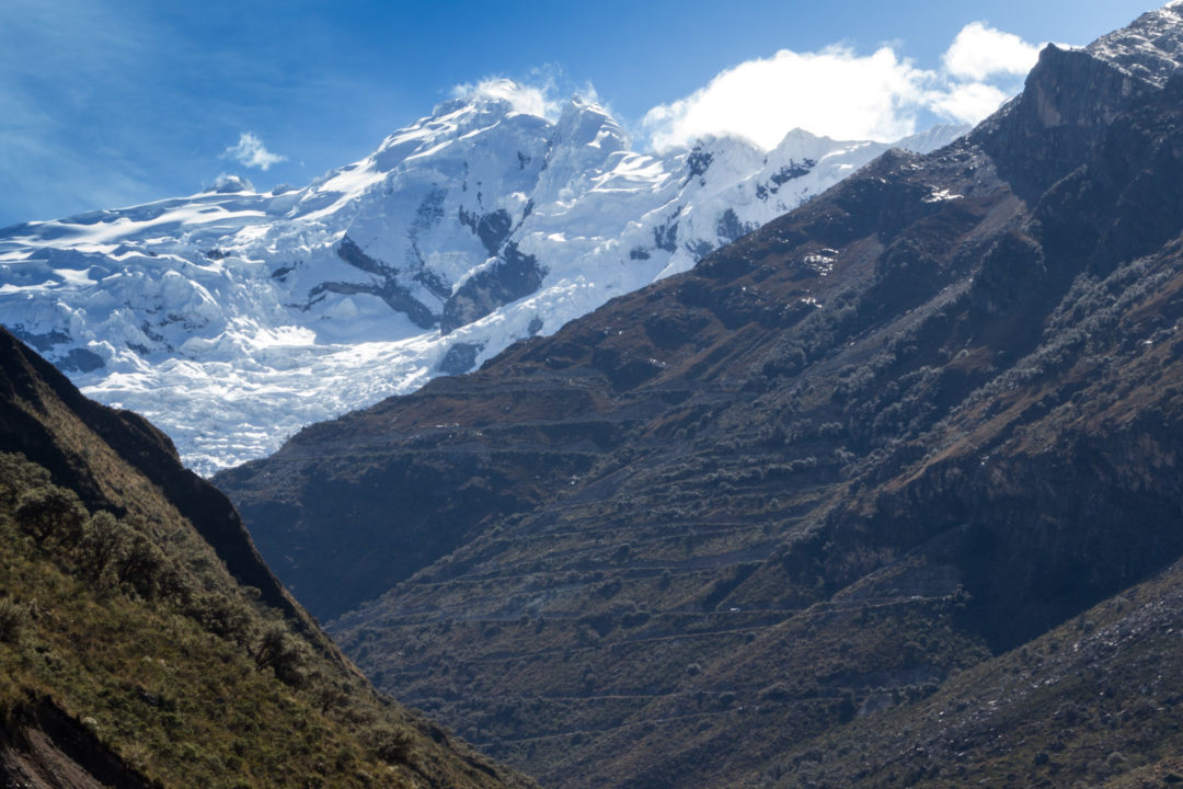 Parc Huascaran - Montée au col Punta Olimpica
