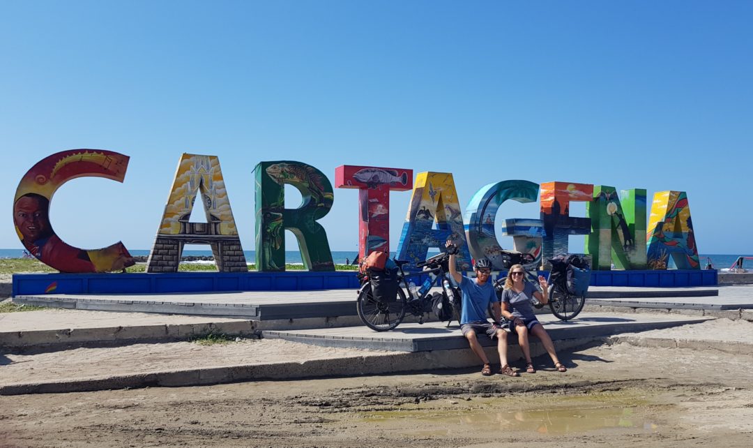 Carthagène - Arrivée sur la plage